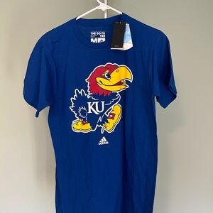 Adidas Jayhawks Graphic Tee